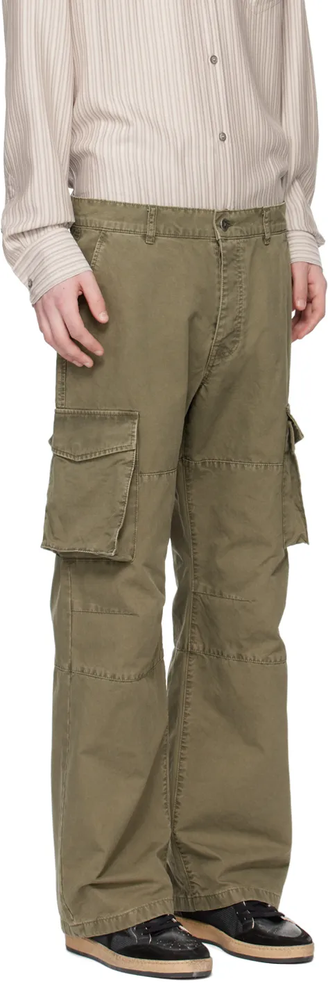 Wide-Leg Cargo Pants