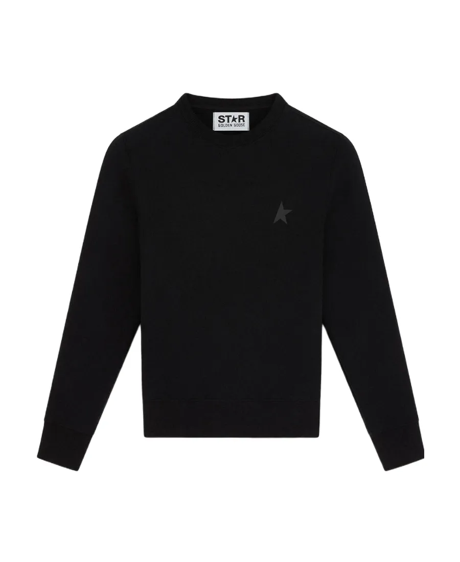 Star Printed Crewneck Sweatshirt