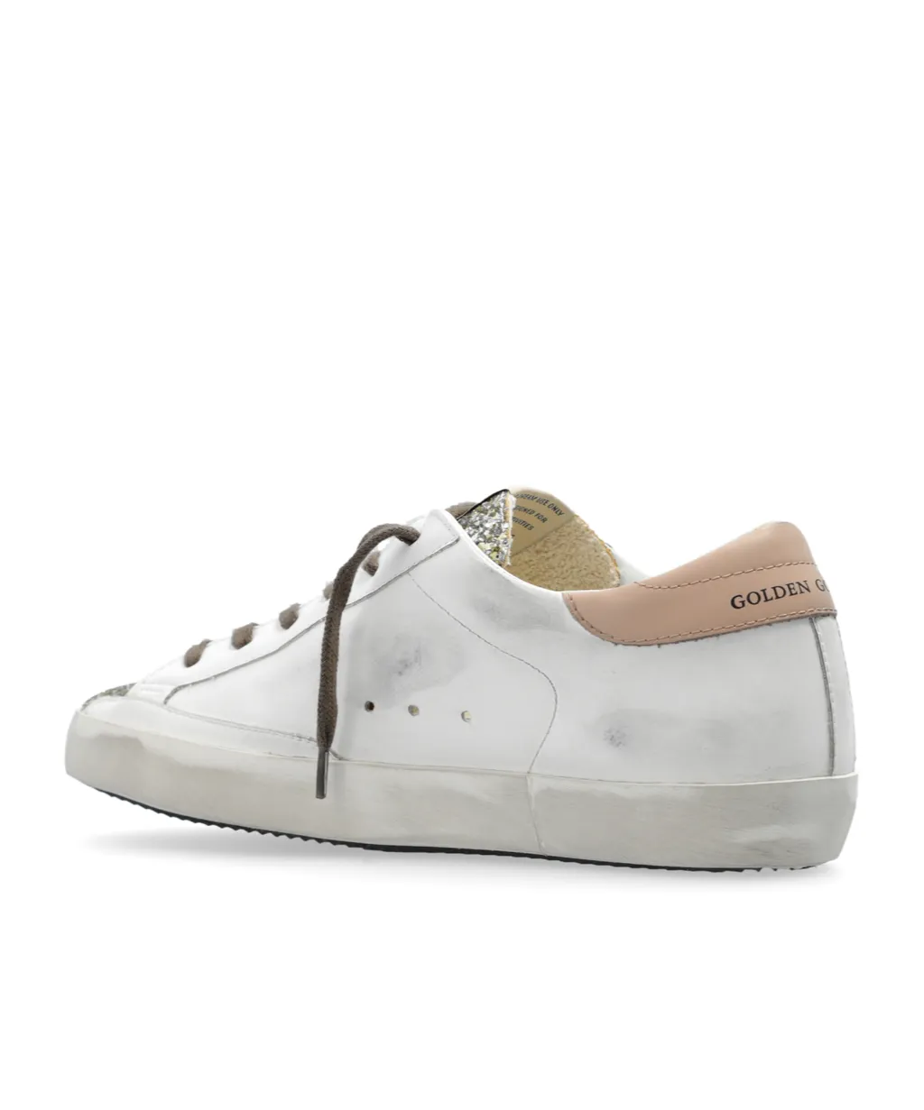 Star Patch Glittered Sneakers