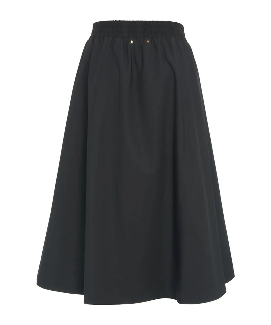 Star Embellished Midi Skirt