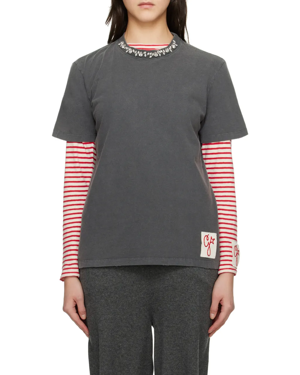 Crewneck Short-Sleeved T-Shirt