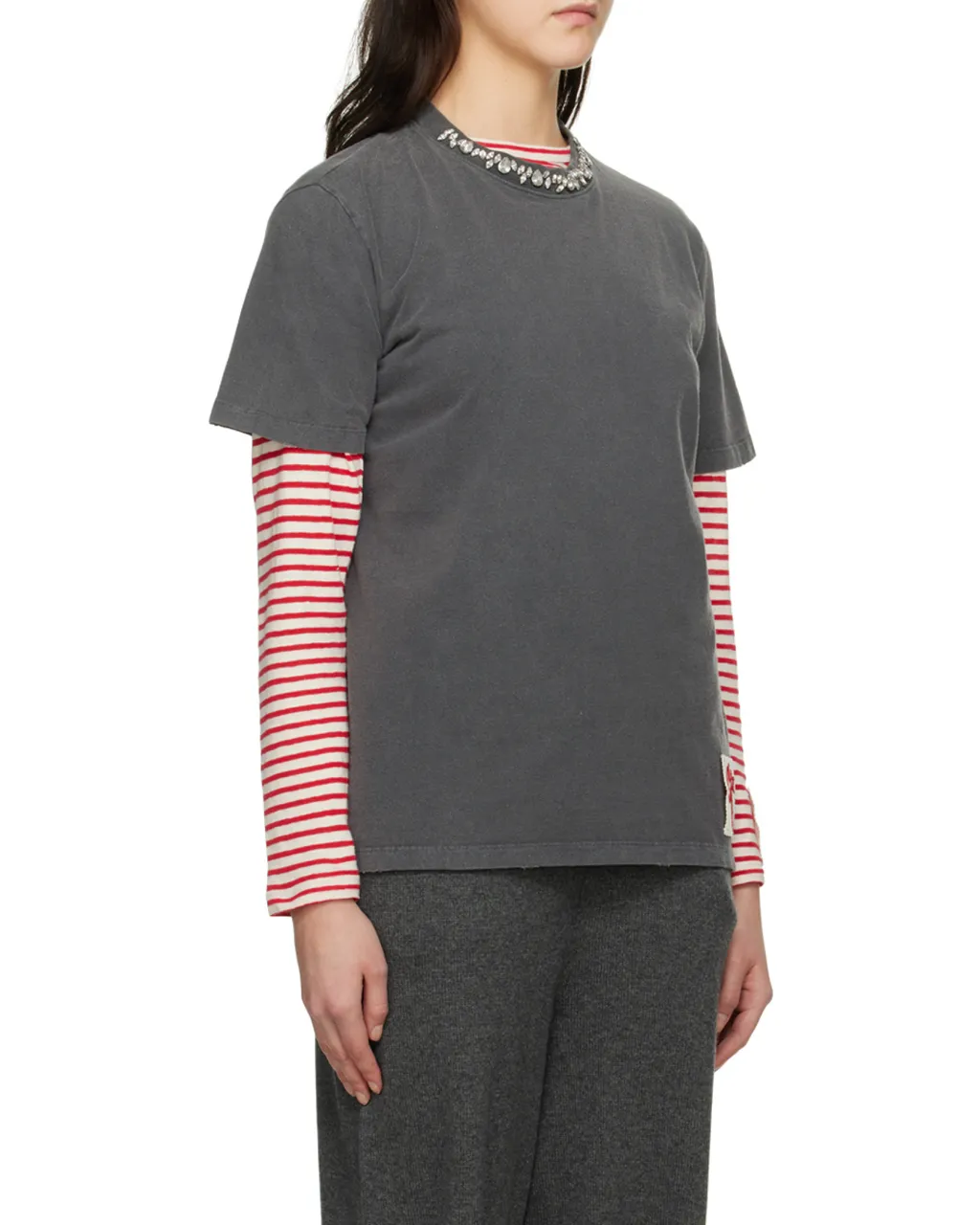 Crewneck Short-Sleeved T-Shirt