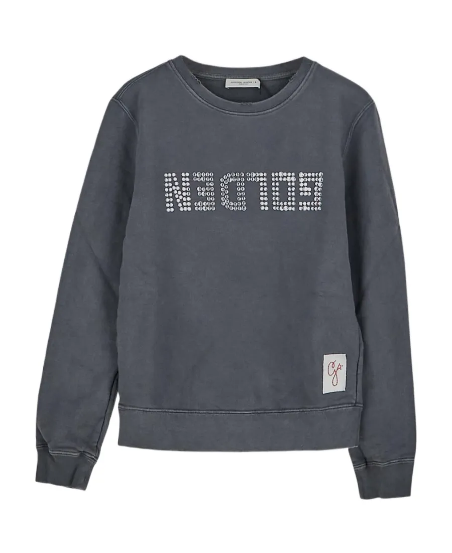 Logo Embellished Crewneck Sweatshirt