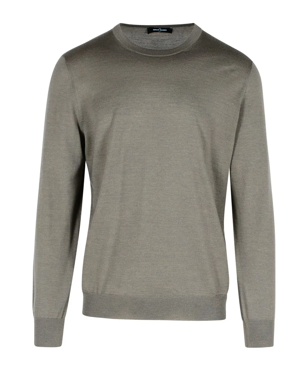 Crewneck Long-Sleeved Jumper
