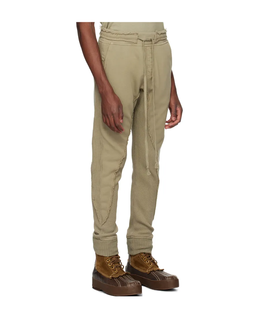Drawcord Elastic Waist Sweatpants