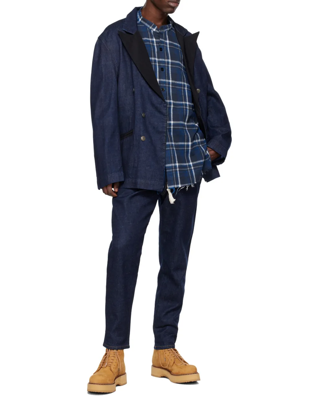 Drawstring Waist Jeans