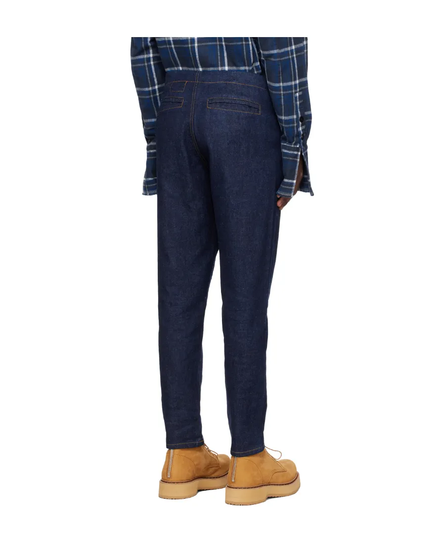 Drawstring Waist Jeans