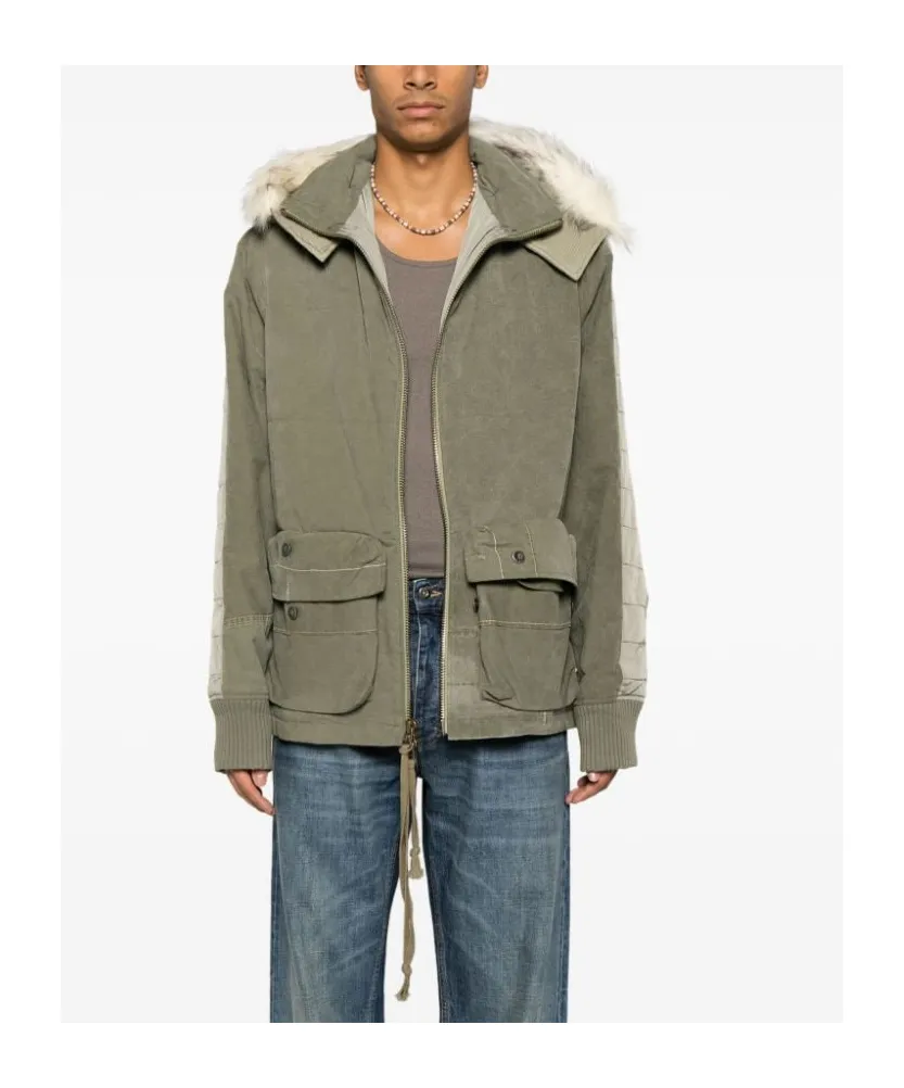 Army Tent Retro Zip-Up Jacket