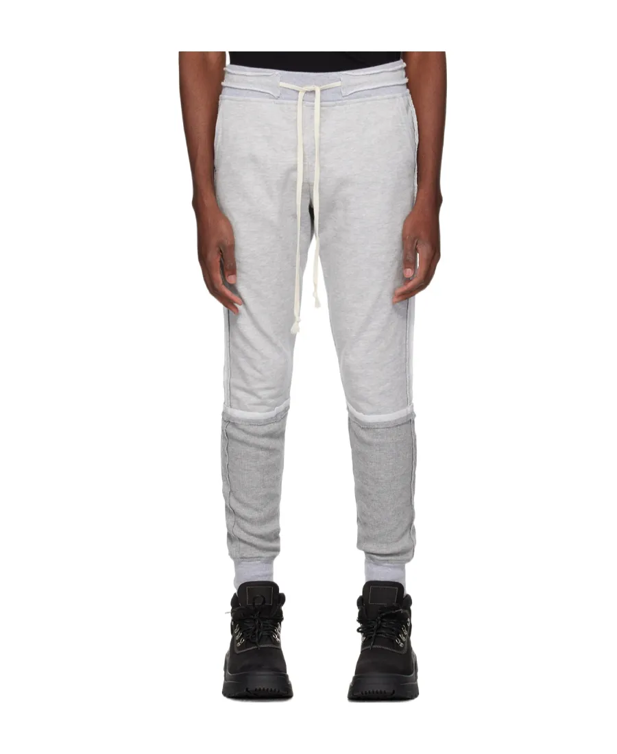 Splice Drawstring Waist Sweatpants