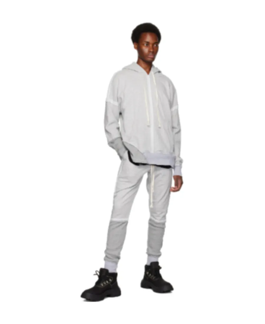 Splice Drawstring Waist Sweatpants