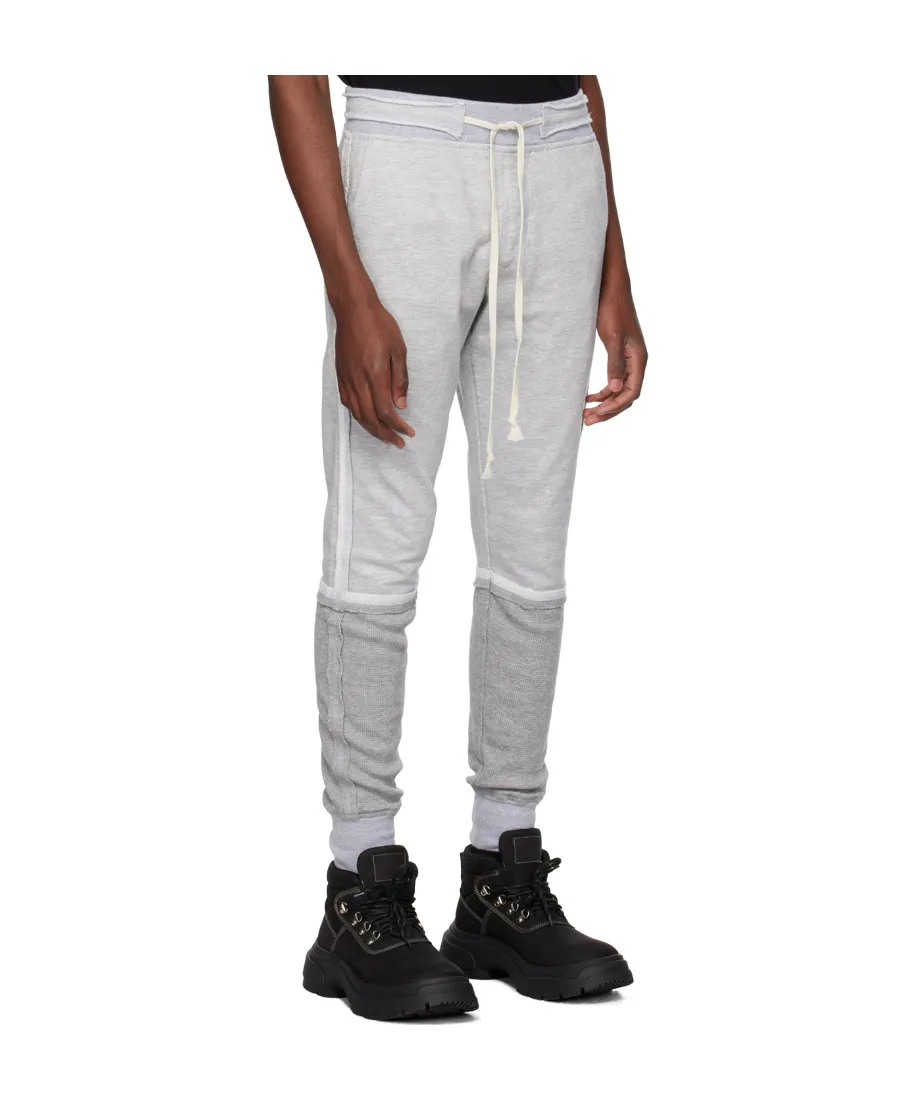 Splice Drawstring Waist Sweatpants