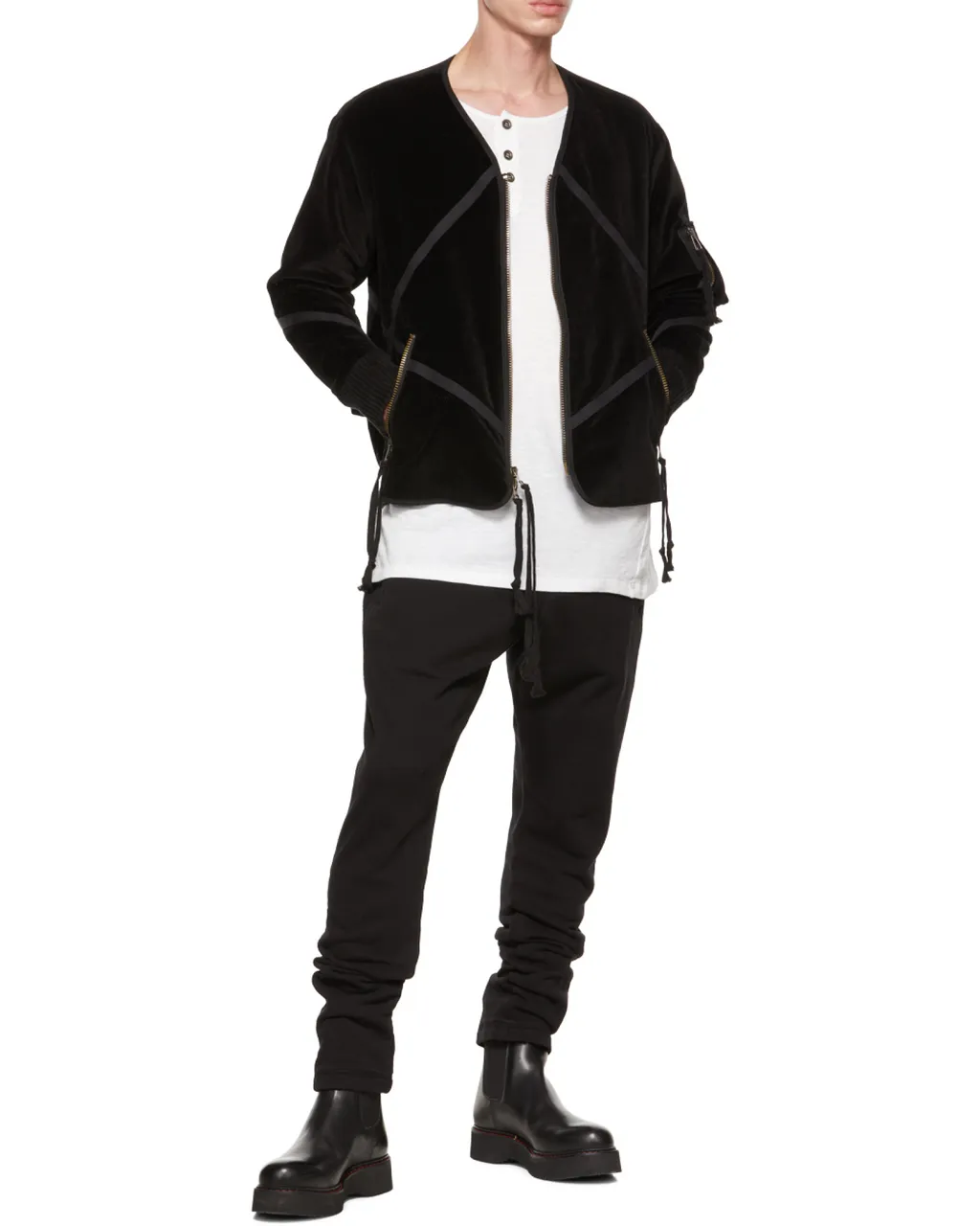Lace Up Sweatpants