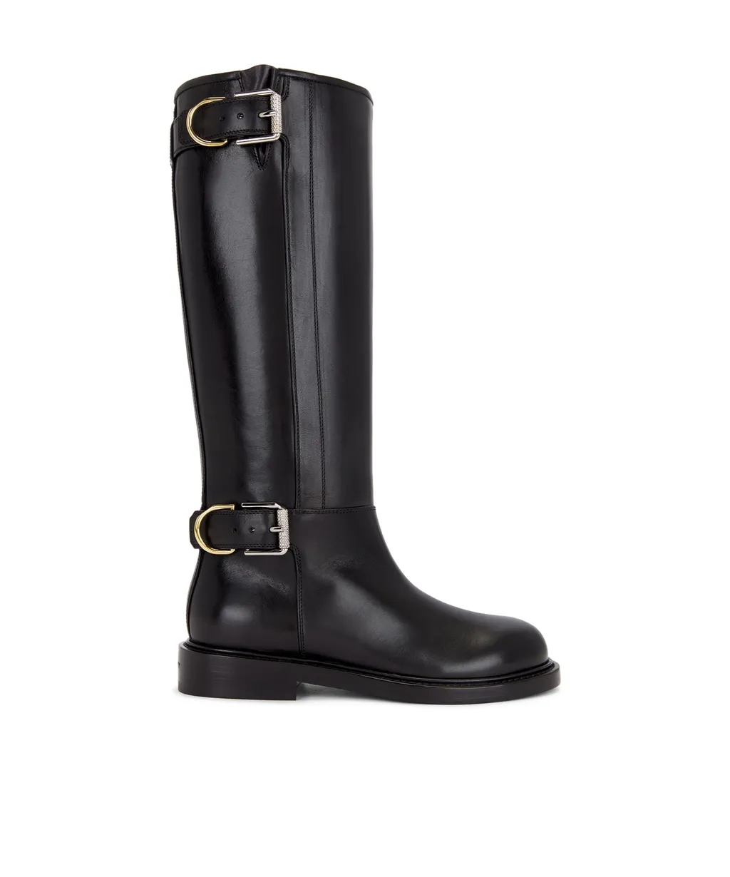 Voyou Buckle Detailed Boots