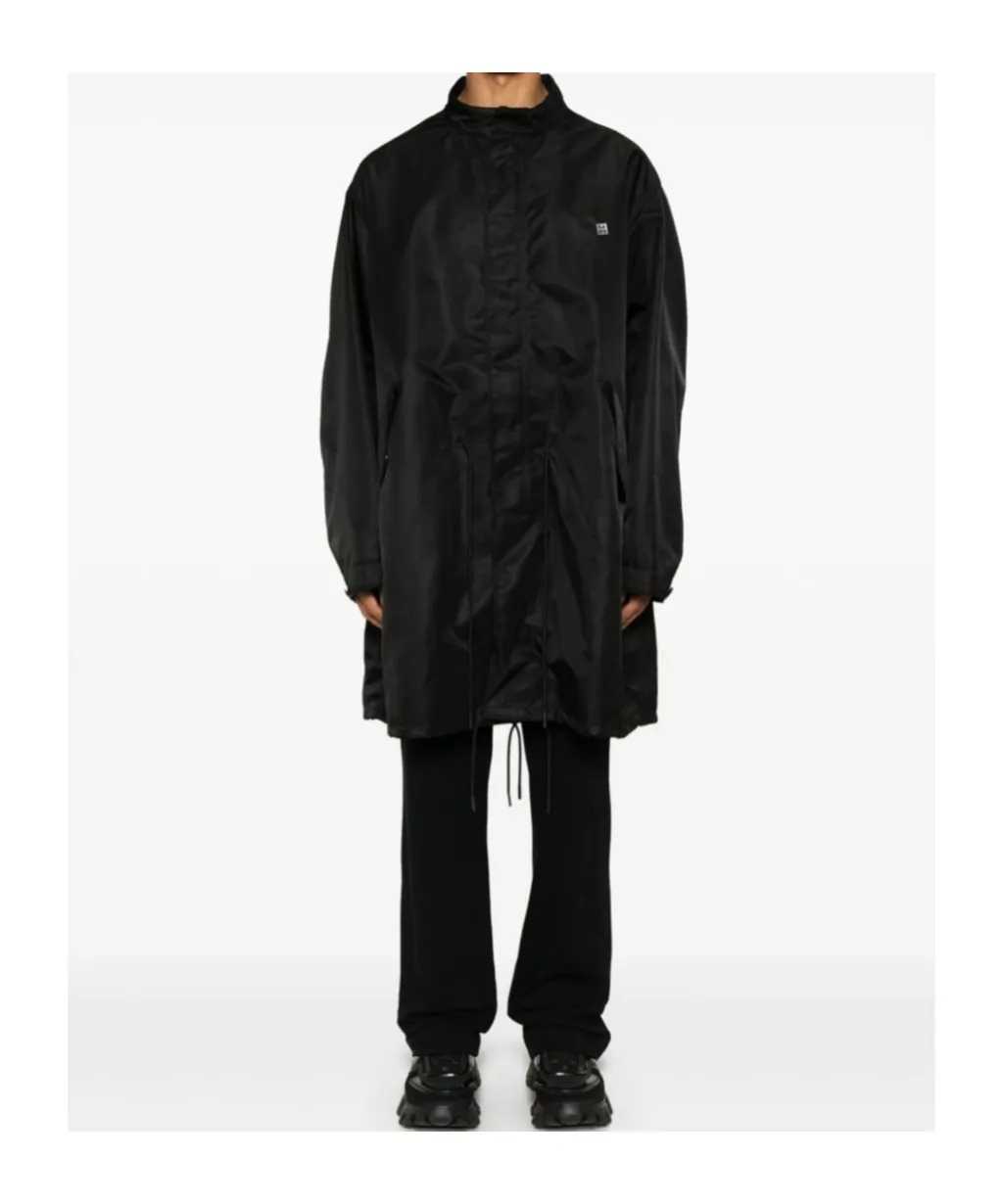 Logo-Appliqué Parka