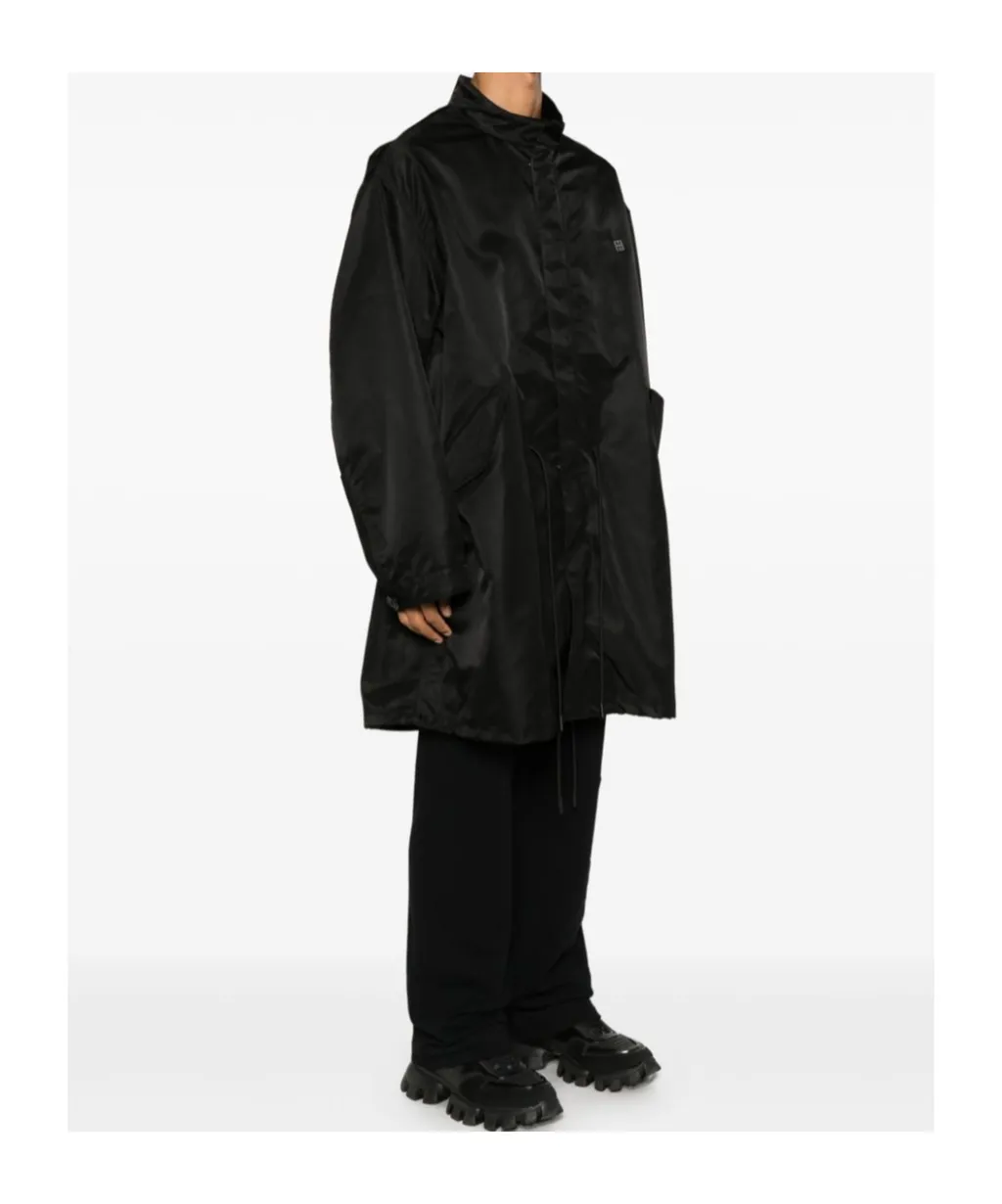 Logo-Appliqué Parka