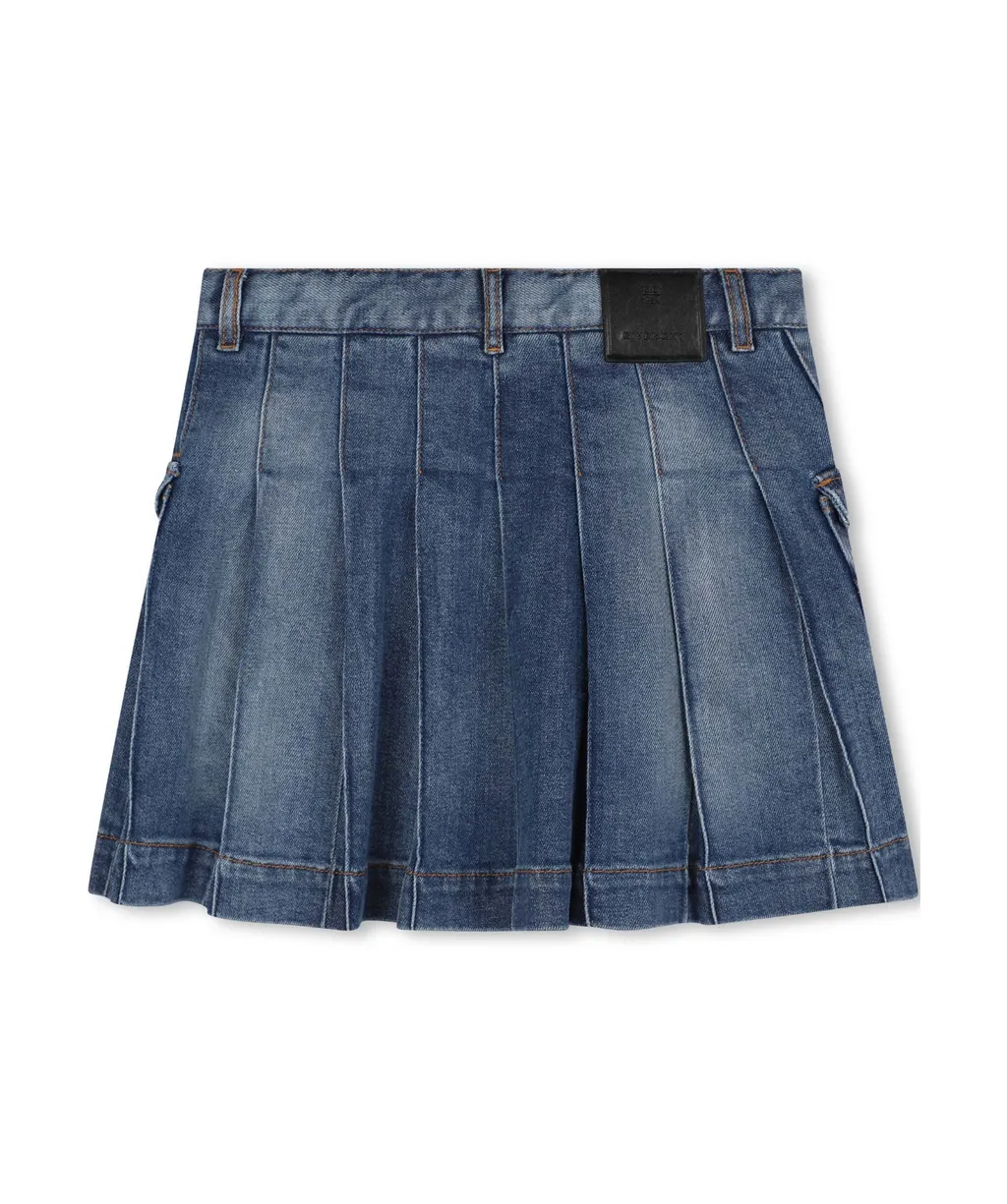 4G Denim Skirt
