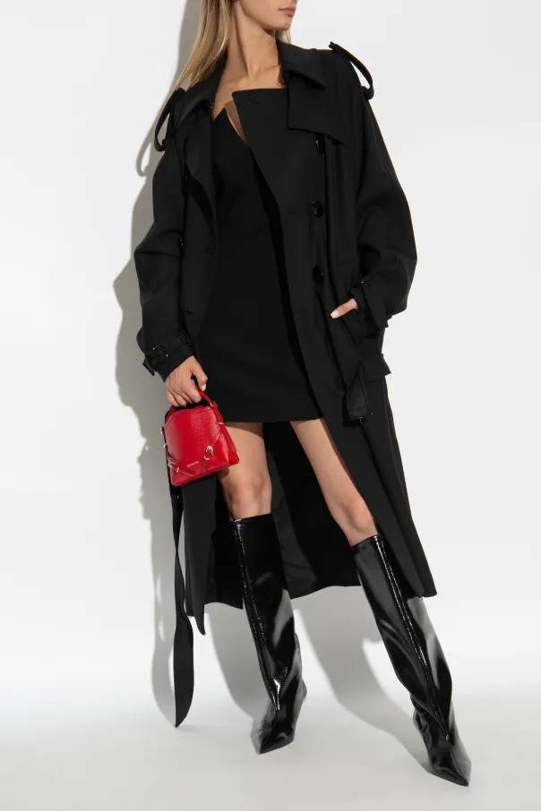 Double-Breasted Belted Coat