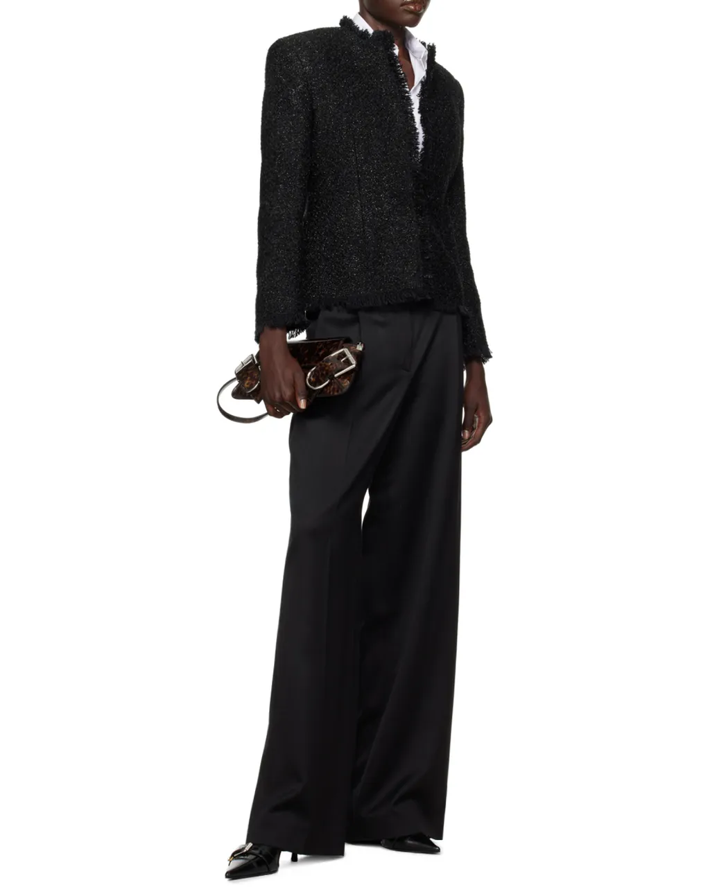 Pleat Tailored Pants