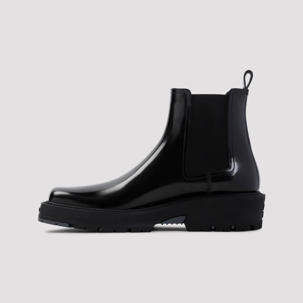 4G Debossed Chelsea Boots