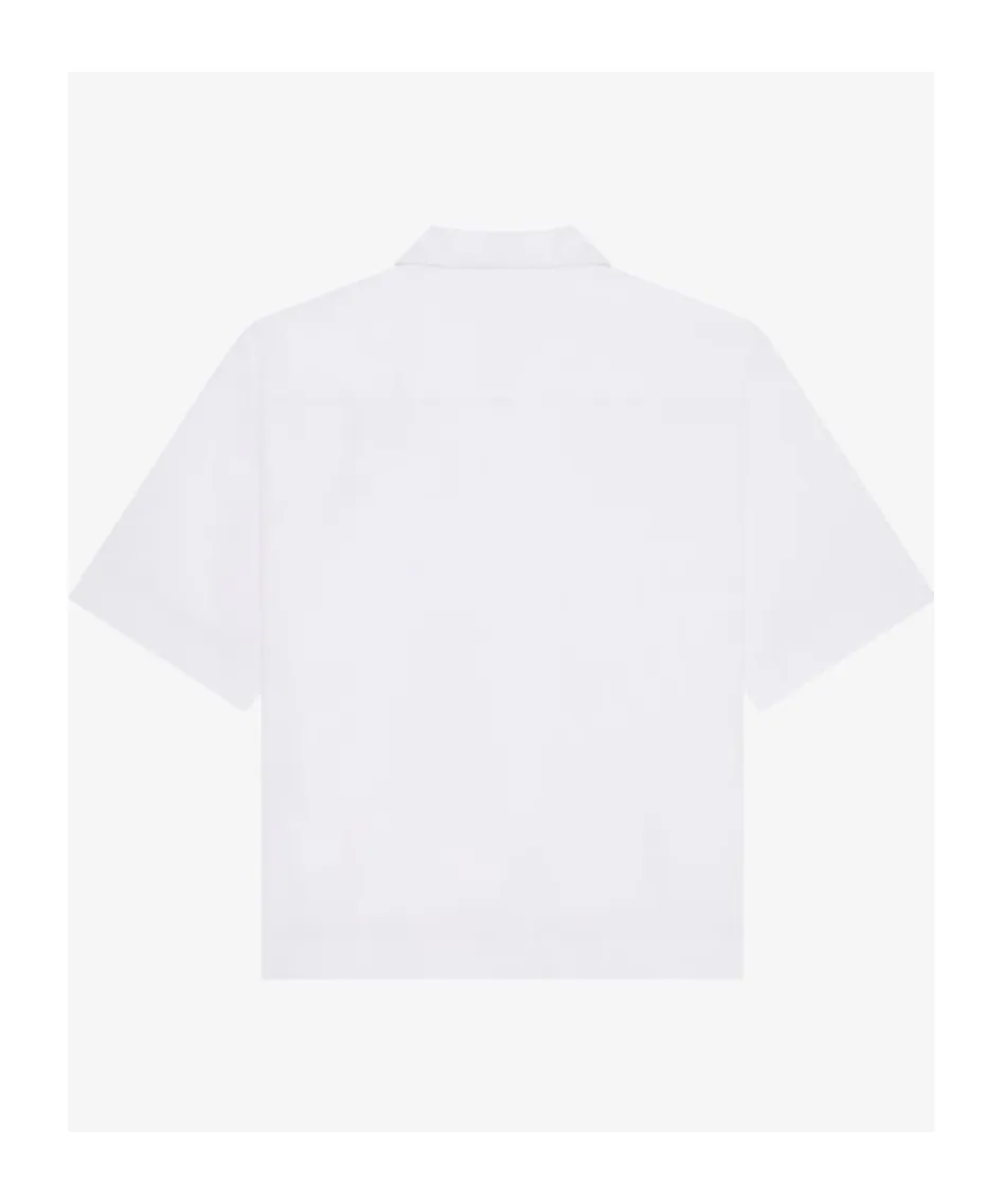 Logo Embroidered Short-Sleeve Shirt