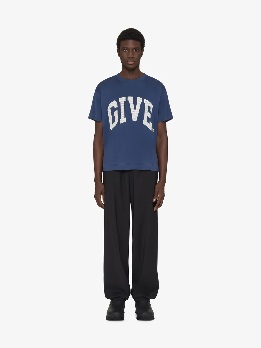 Logo Embroidered Crewneck T-Shirt