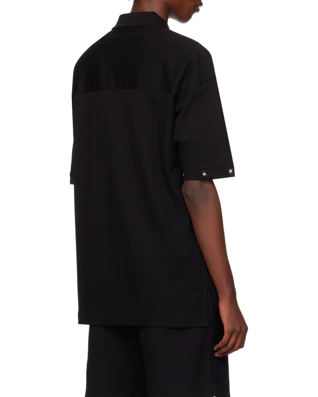 Logo Embroidered Short-Sleeved Polo Shirt