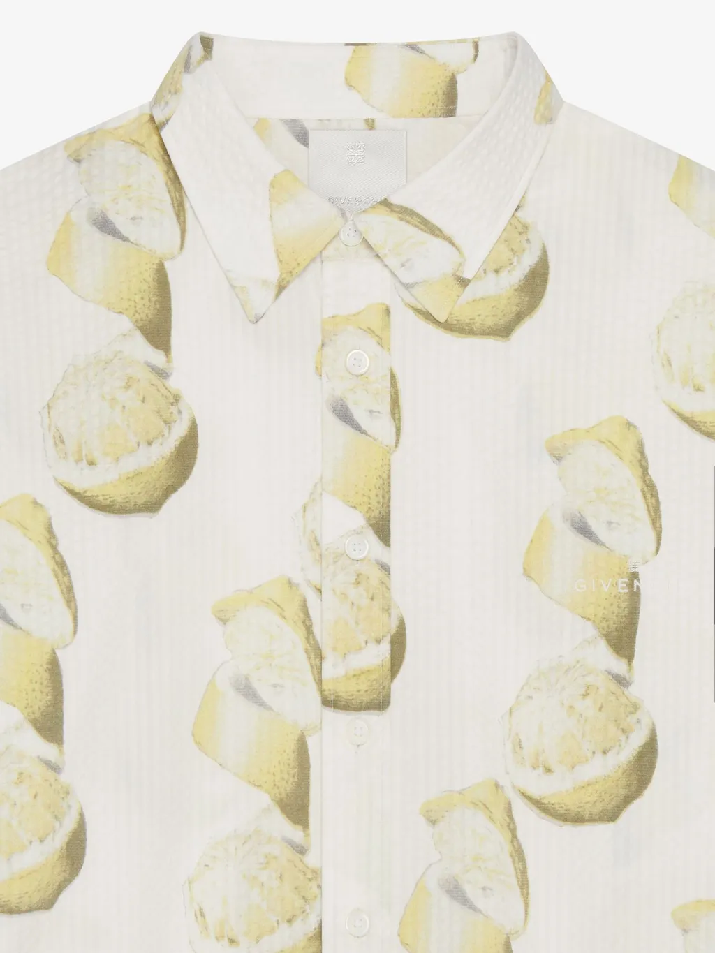 Printed Shirt In Cotton Seersucker