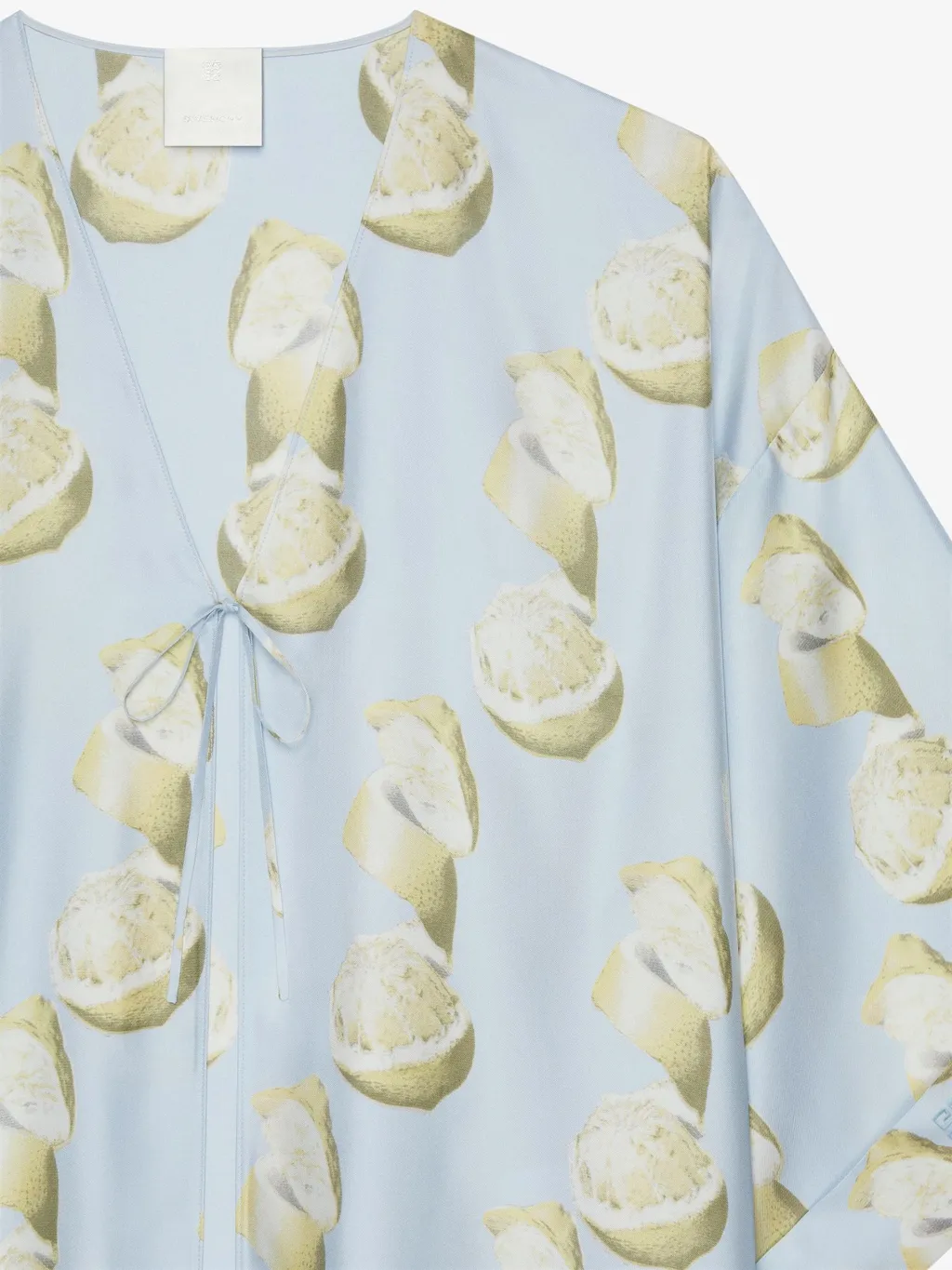 Printed Kaftan In Silk