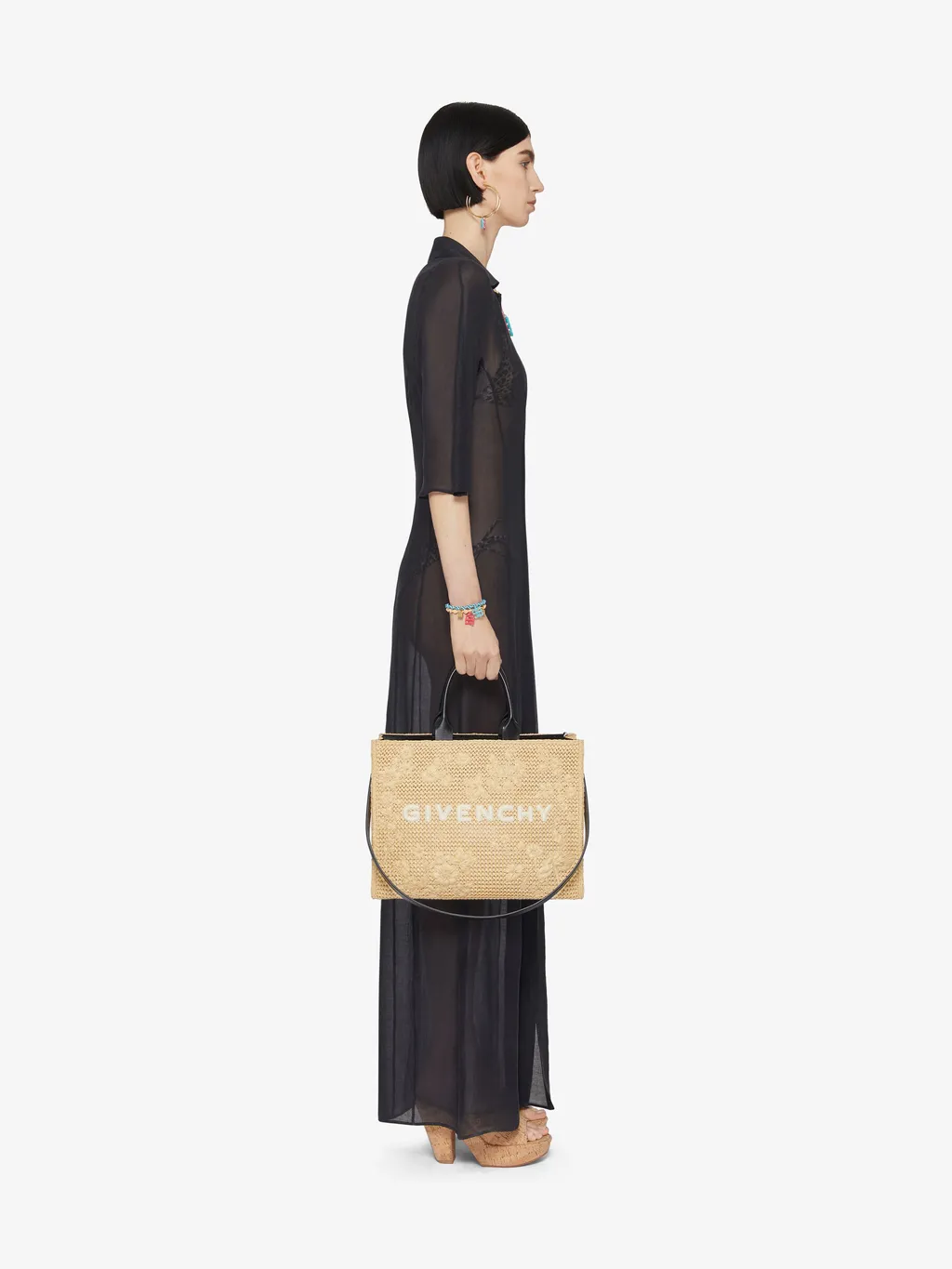 Dress In Silk And Linen