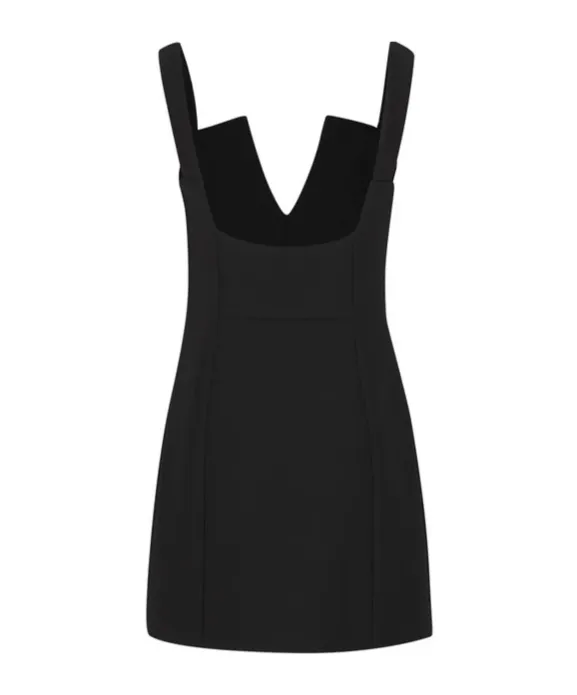 V-Neck Mini Dress