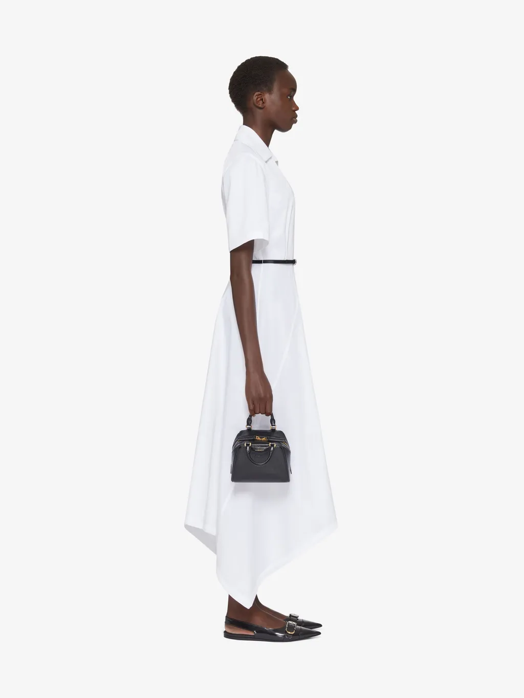 Voyou Asymmetric Midi Dress