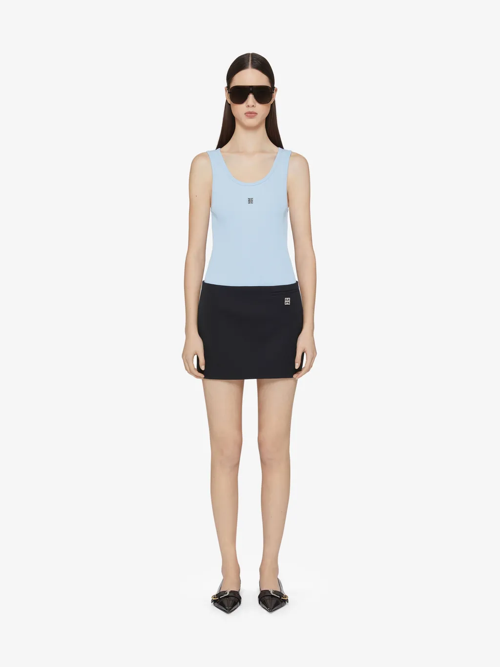 4G Plaque Tank Top
