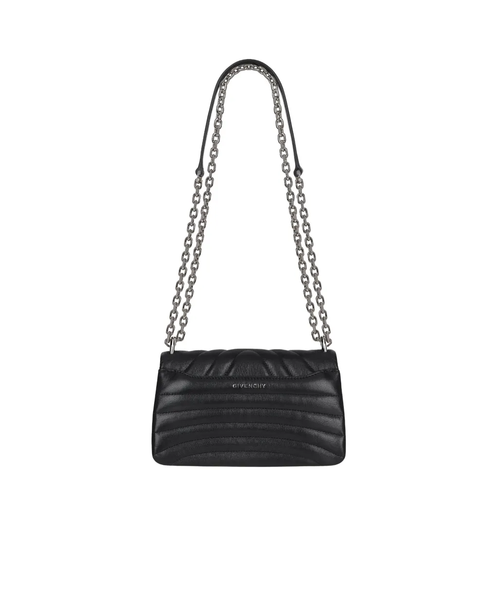 Small 4G Plaque Quilted Shoulder Bag