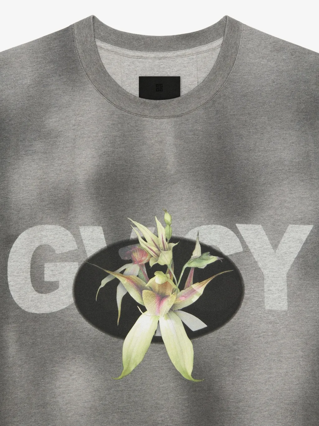 Logo-Print Faded T-Shirt