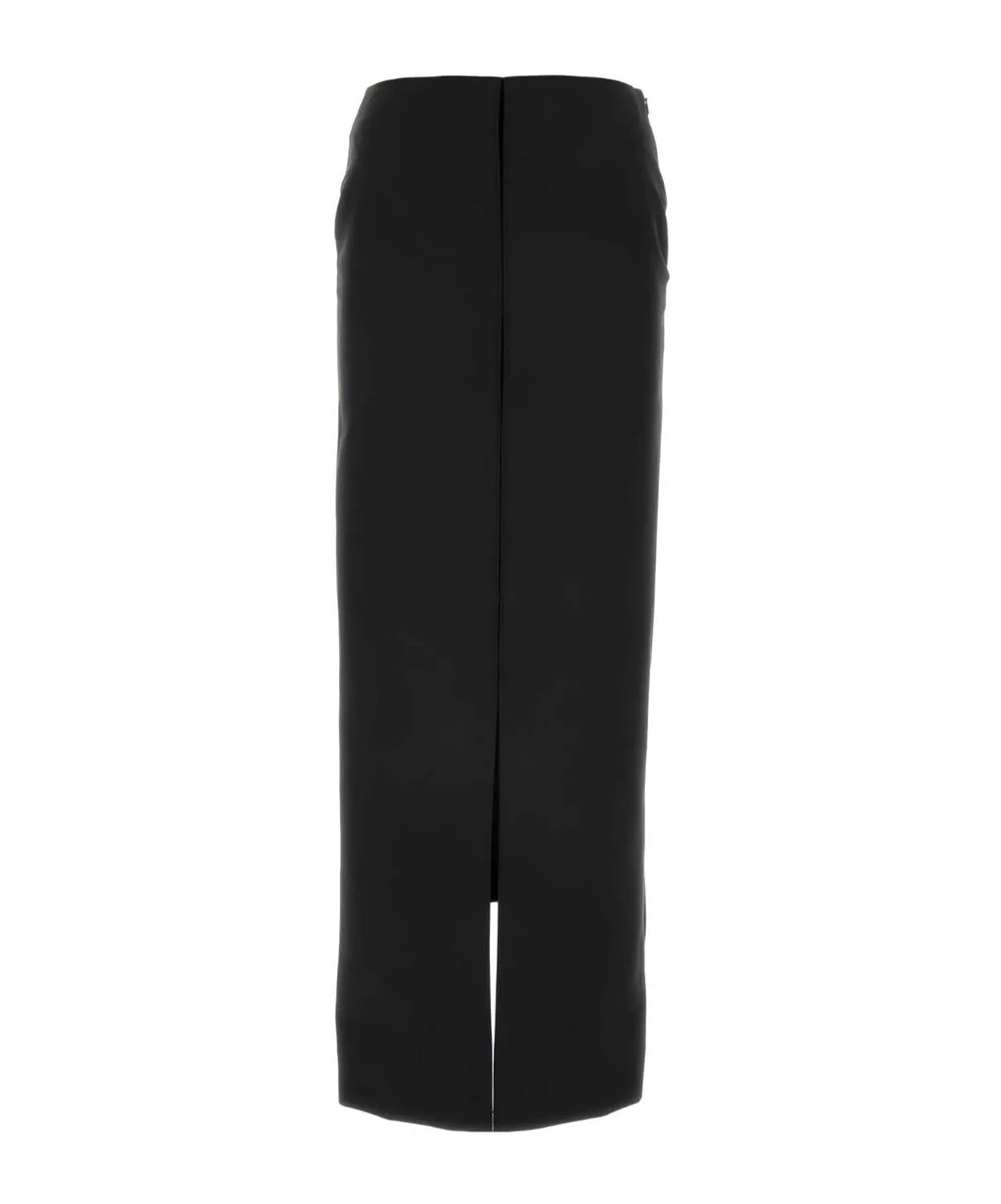 Slit Detailed Pencil Skirt