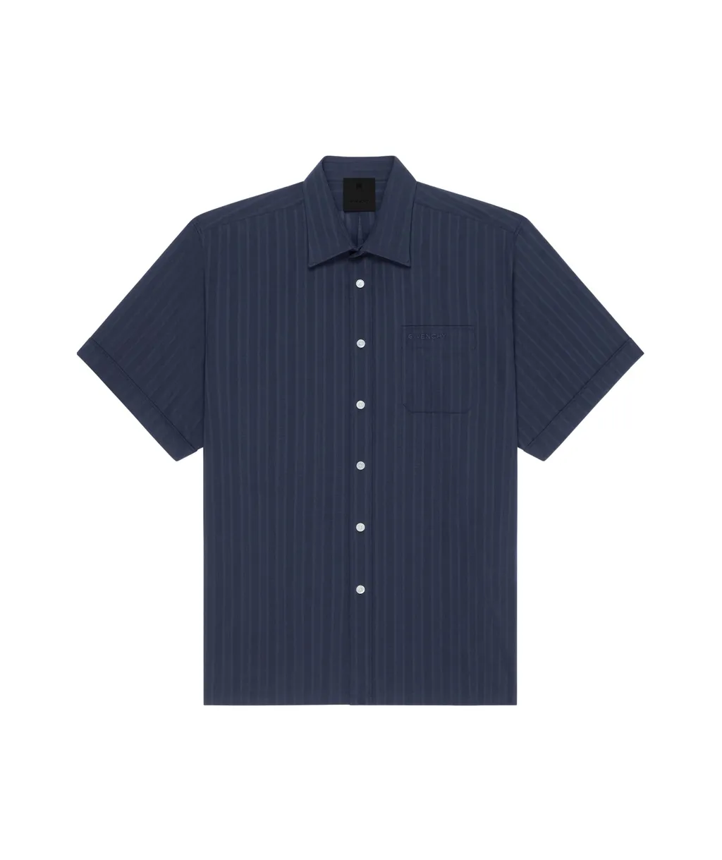 Striped Short-Sleeved Shirt
