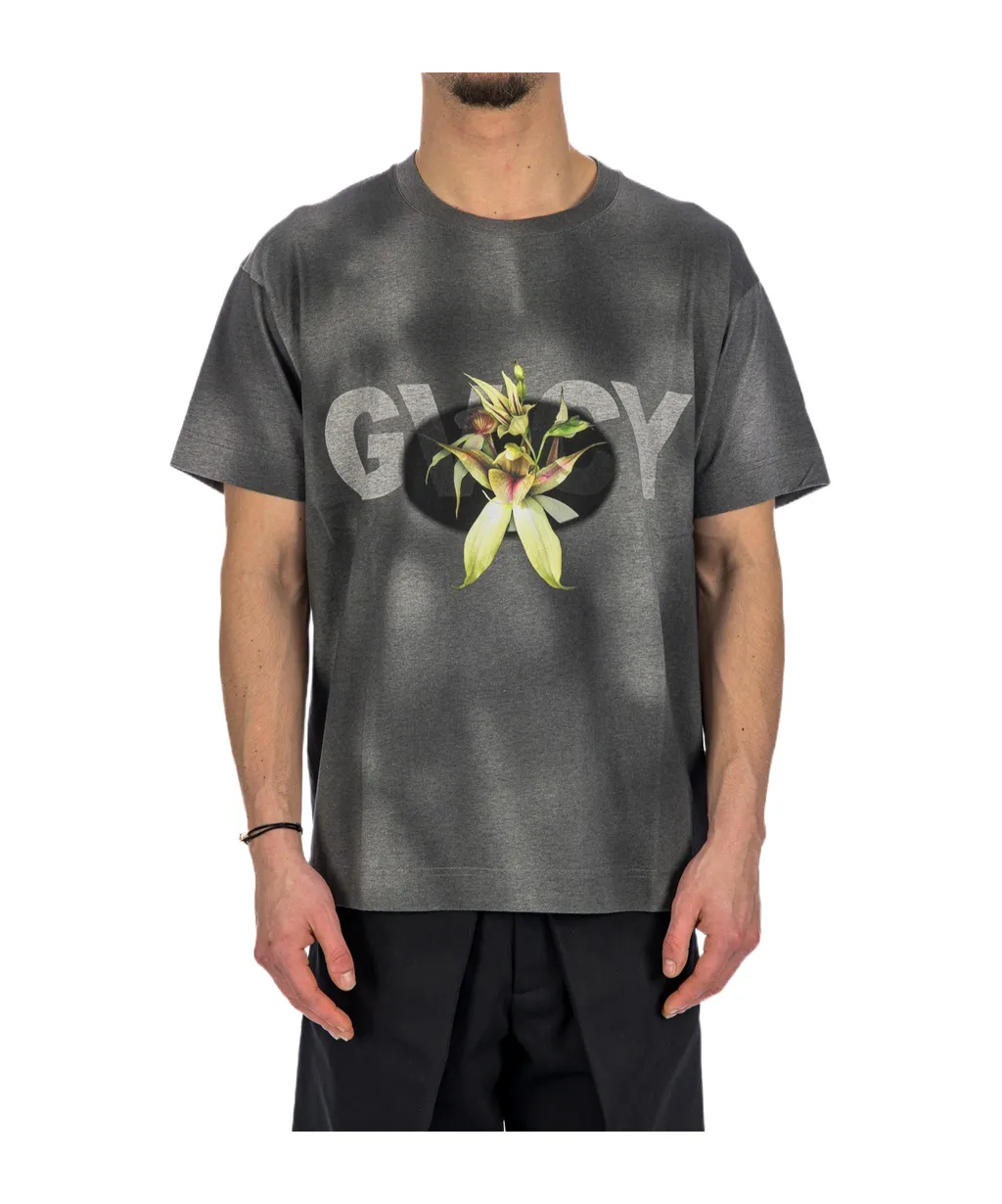 T-Shirt With Round Neck And Short Sleeves