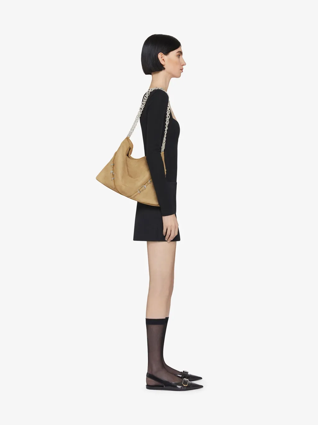 Voyou Medium Chain Shoulder Bag