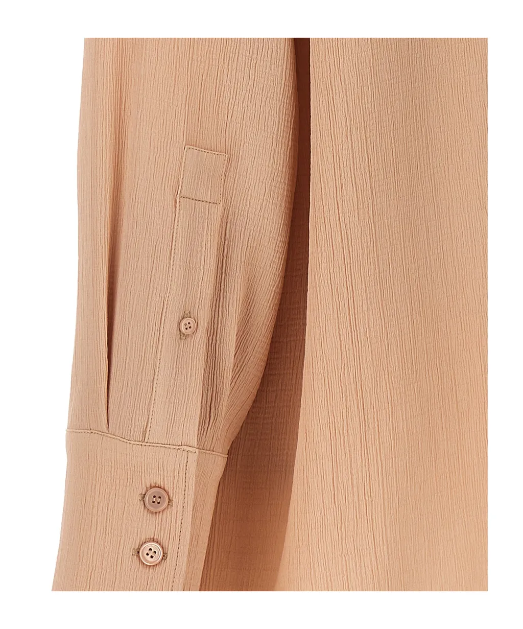 Pussy Bow Long-Sleeved Blouse