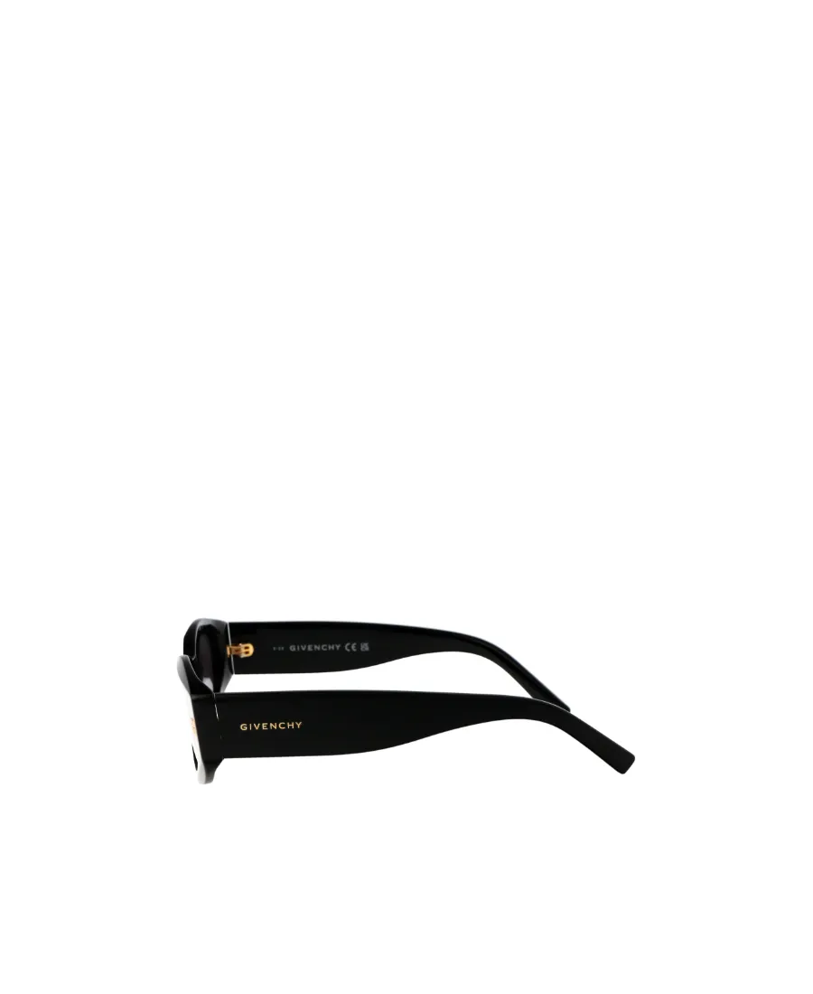 Logo-Print Oval-Frame Sunglasses