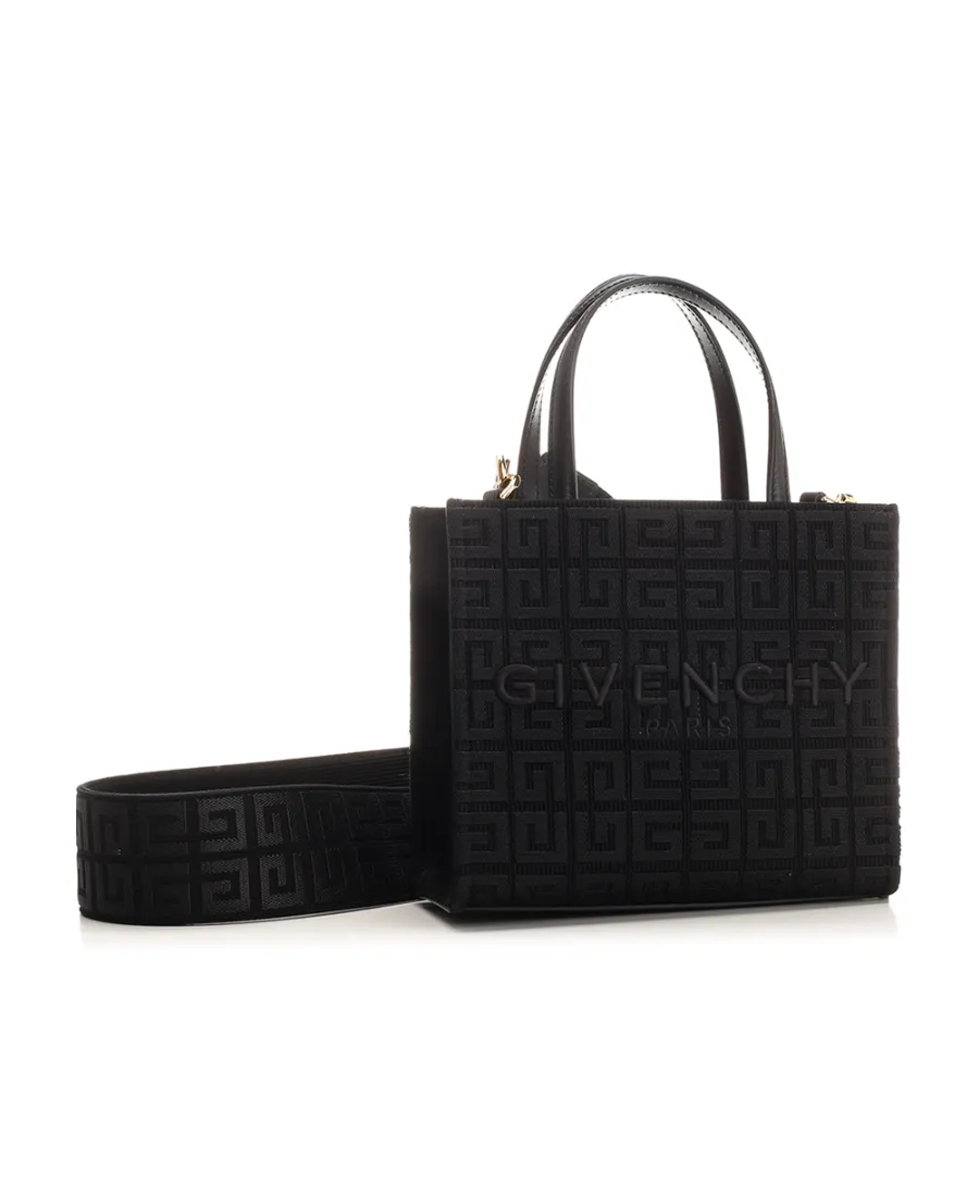 G Embroidered Mini Tote Bag