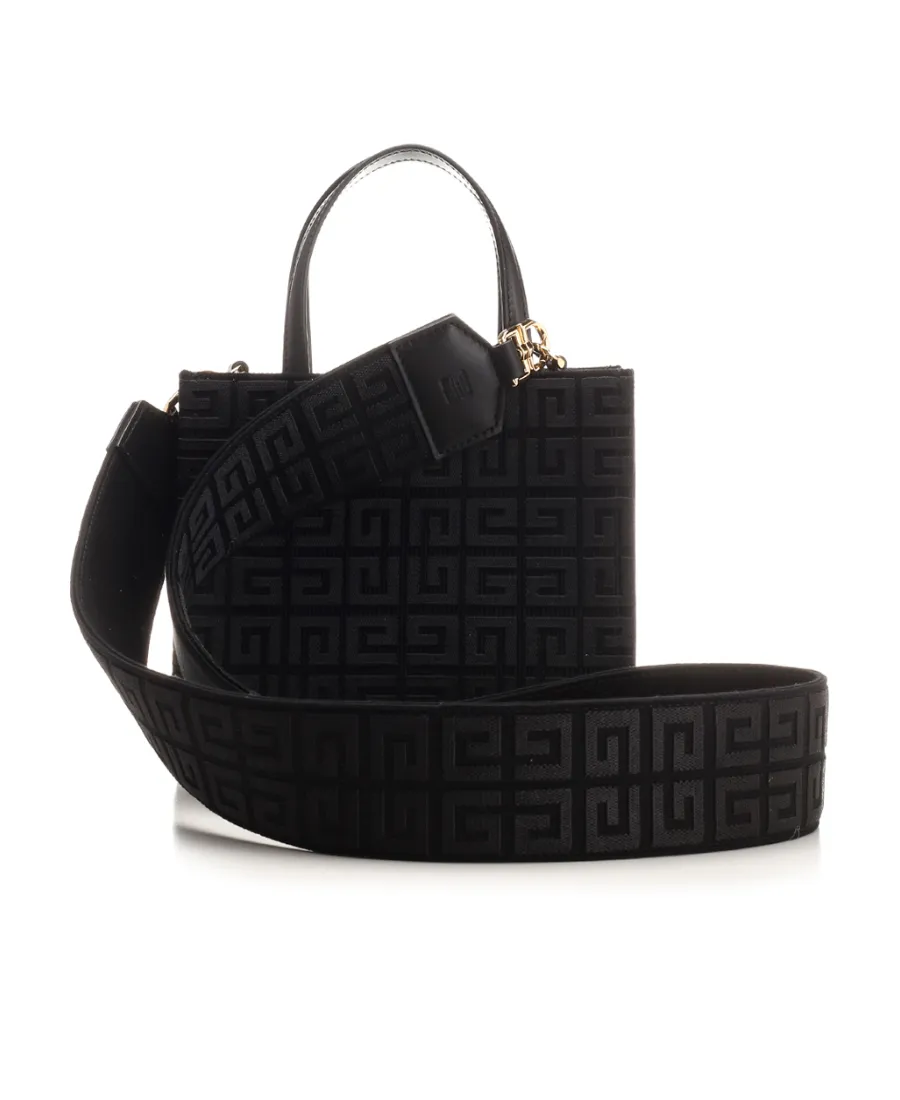 G Embroidered Mini Tote Bag