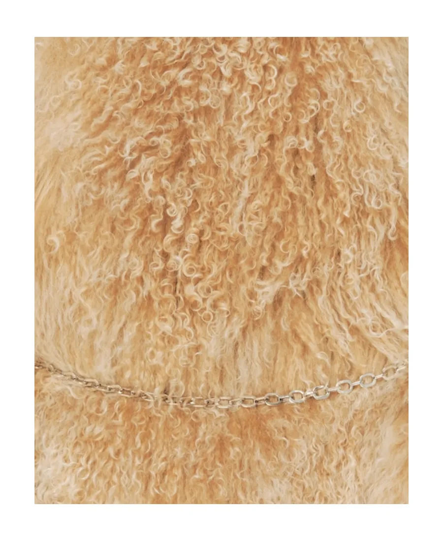 Fur Sleeveless Jacket