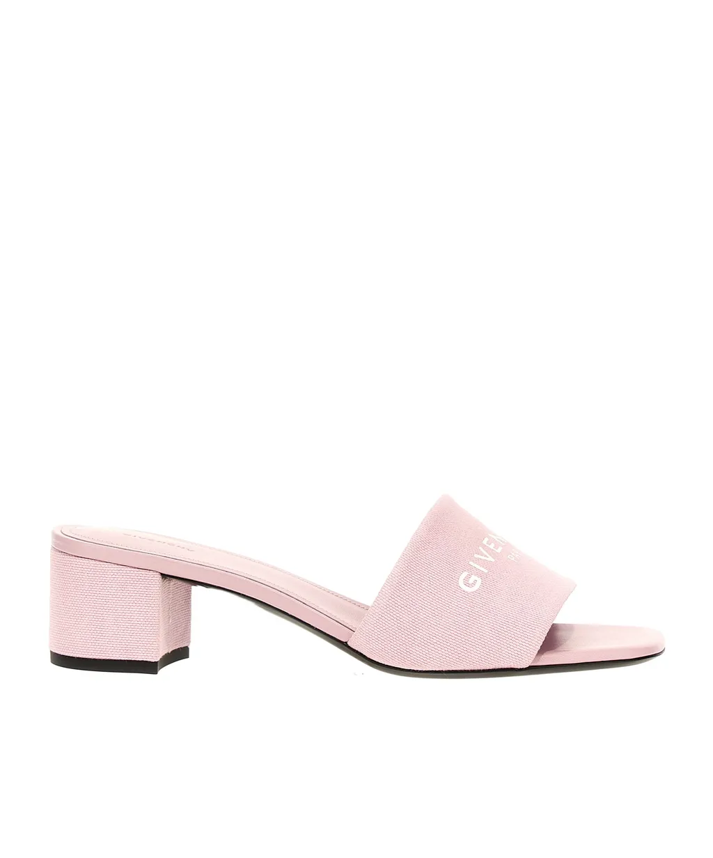 Logo Printed Mules