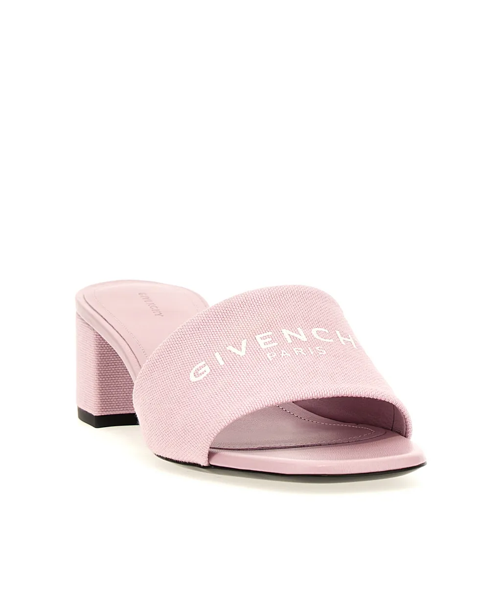 Logo Printed Mules