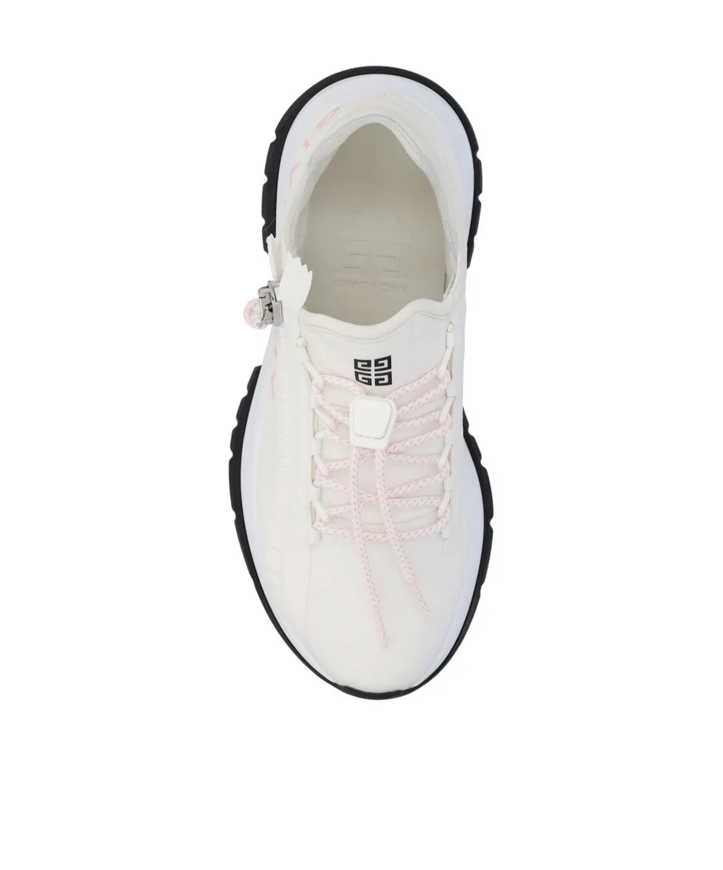 Zip Detailed Lace-Up Sneakers