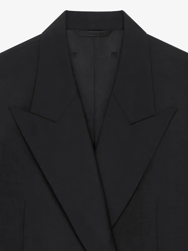 Oversized Double-Breasted Jacket