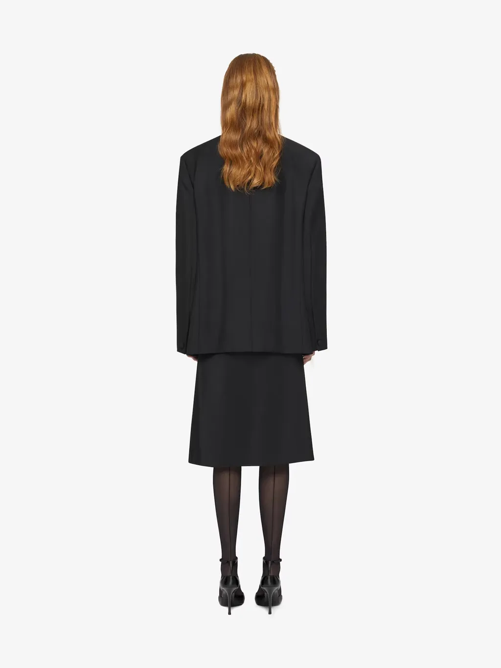 Oversized Double-Breasted Jacket