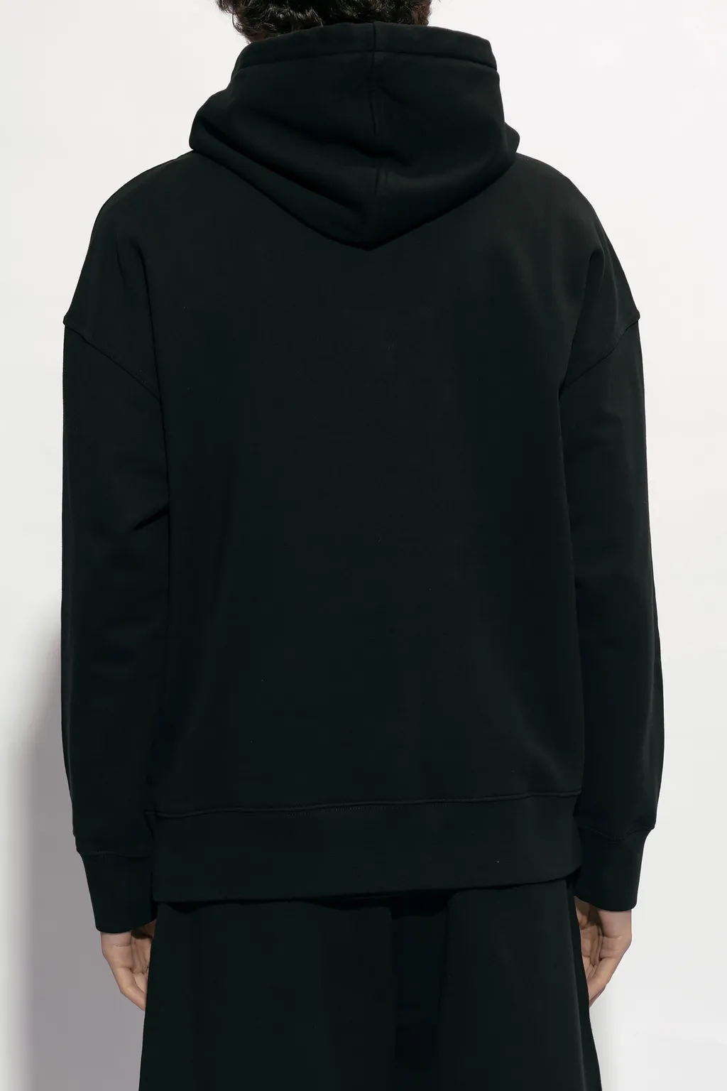 Logo Printed Drawstring Hoodie