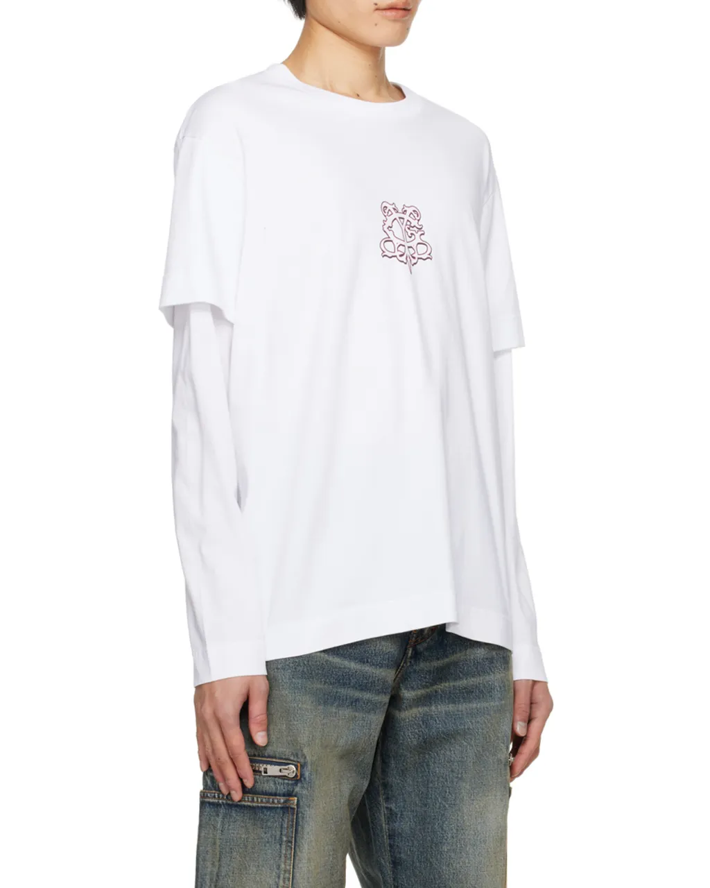 Graphic Printed Long-Sleeve T-Shirt